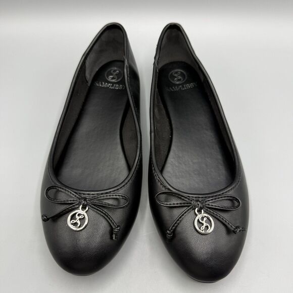 Sam & Libby Women's Callan Ballet Flat Shoes Black Size 8 - Picture 2 of 7
